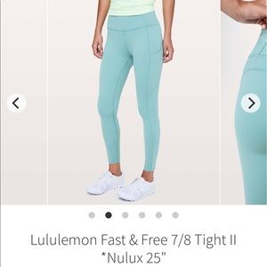 ISO fast and free 7/8 reflective in Pacific Breeze